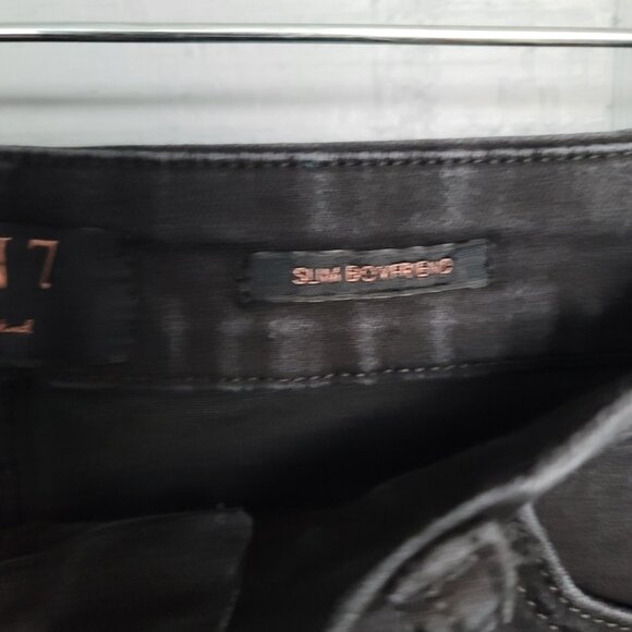 Jen7 by For All Mankind Slim Boyfriend Denim Jeans. Size 8 - Picture 4 of 9